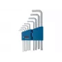 Bosch Professional 1 600 A01 TH4 set di chiavi Torx, 9 pezzi