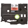 Nastro per laminazione Brother TZe461 36 mm nero su rosso