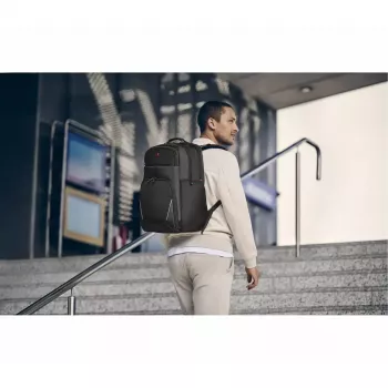 Zaino casual Wenger SwissGear Meteor nero poliestere PVC rPET