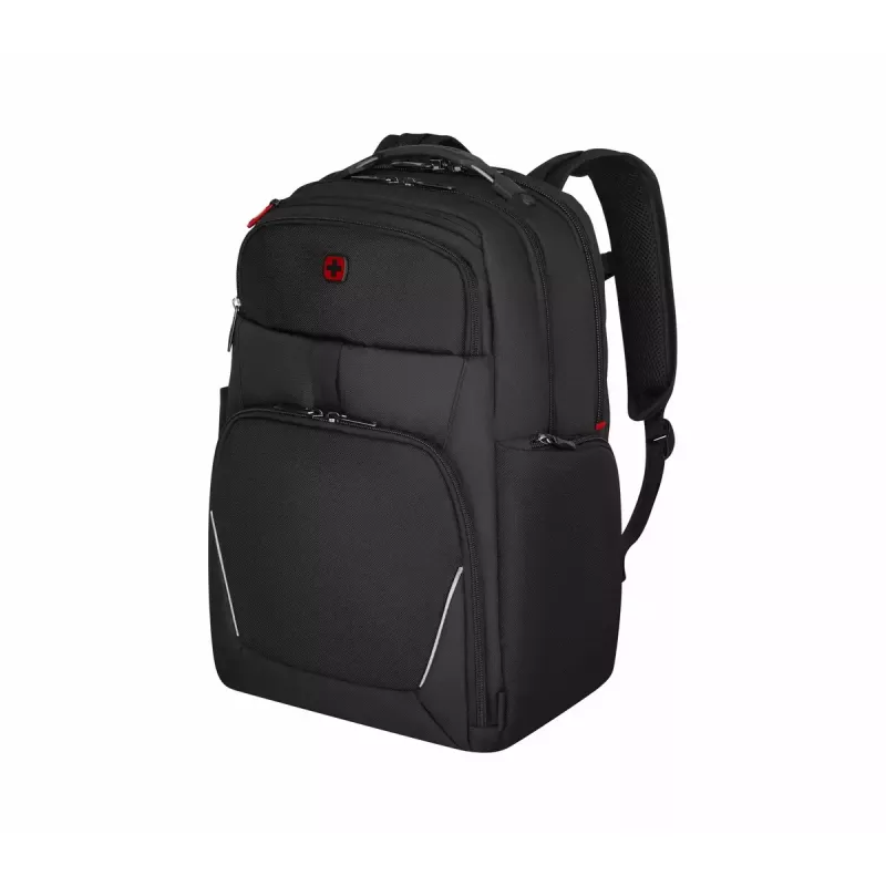 Zaino casual Wenger SwissGear Meteor nero poliestere PVC rPET