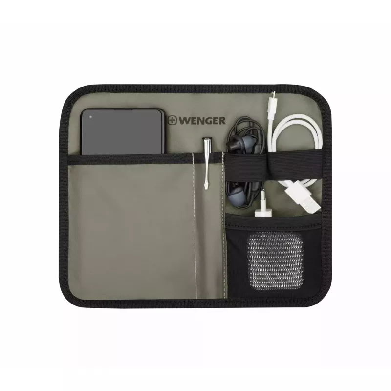 Zaino casual Wenger SwissGear Meteor nero poliestere PVC rPET