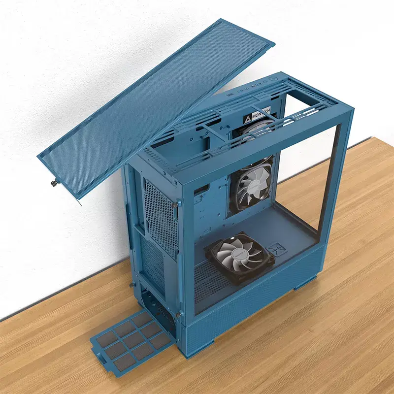Case per PC Montech SKY TWO midi tower blu