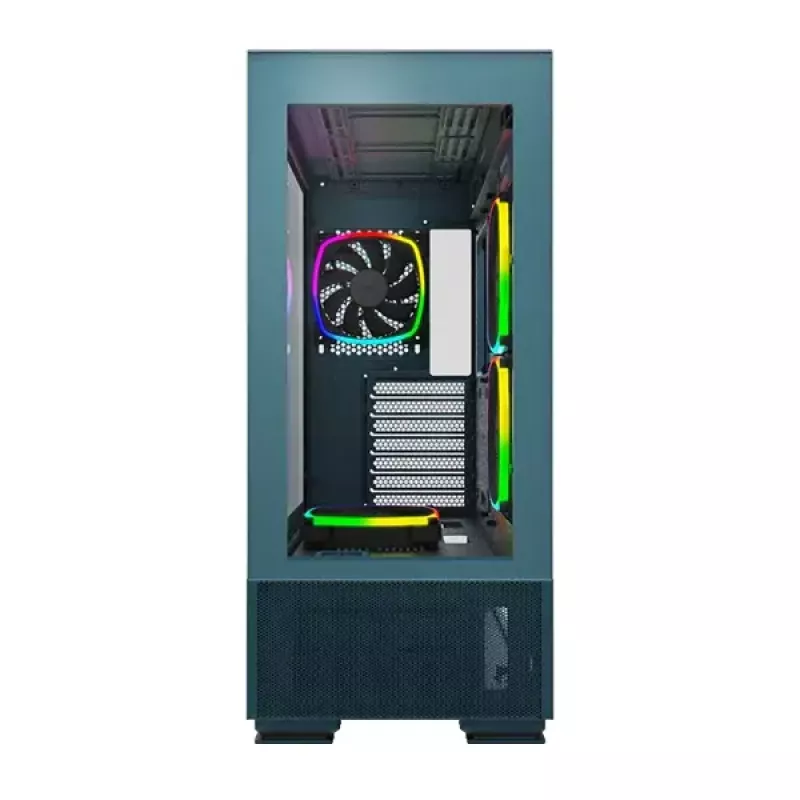 Case per PC Montech SKY TWO midi tower blu