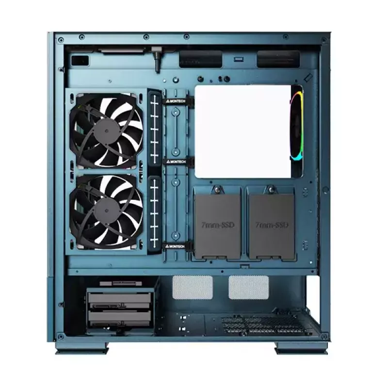 Case per PC Montech SKY TWO midi tower blu