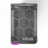Montech KING 95 PRO case Midi Tower, vetro temperato, ARGB, rosso