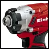 Trapano a pistola Einhell TE-CI 18/1 Li-solo, mandrino autoserrante, nero/grigio/rosso