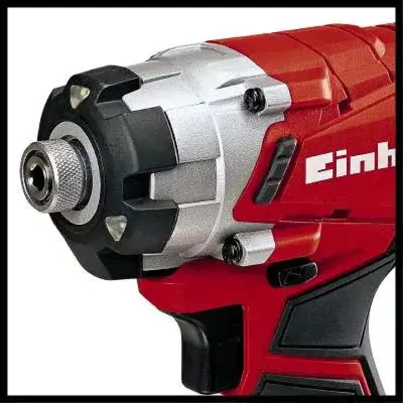 Trapano a pistola Einhell TE-CI 18/1 Li-solo, mandrino autoserrante, nero/grigio/rosso