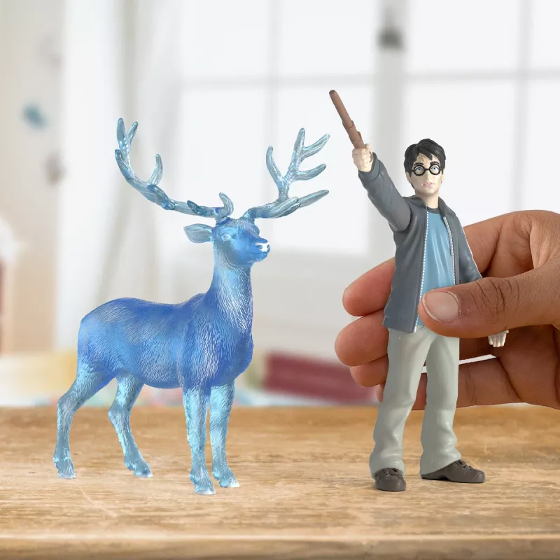 Figura Schleich Harry Potter & Patronus multicolore 1253930