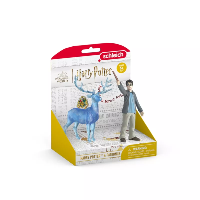 Figura Schleich Harry Potter & Patronus multicolore 1253930