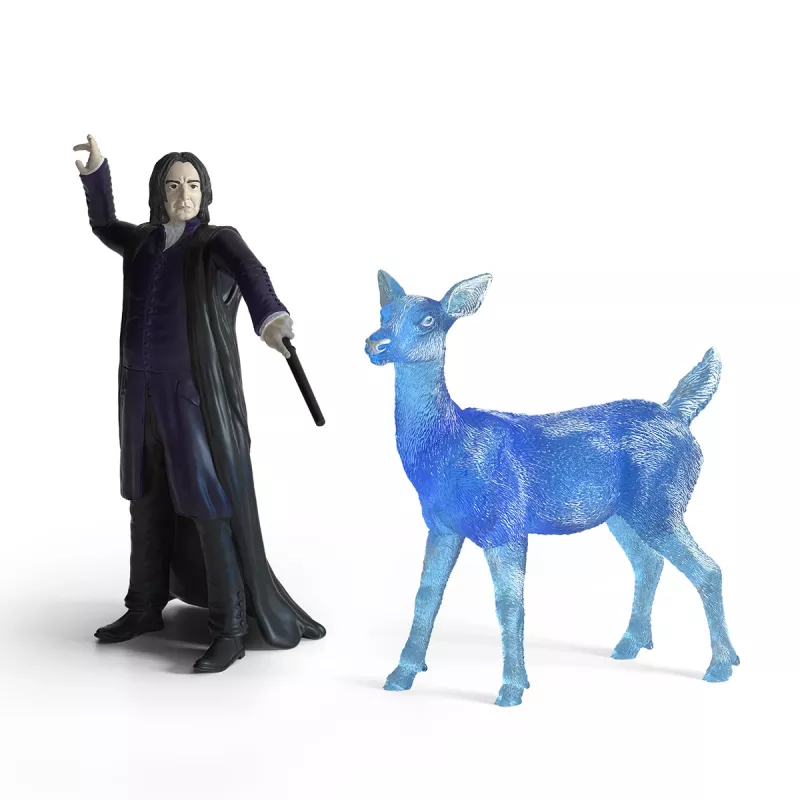 Set di figure Schleich Professor Snape & Patronus, modello 1253938, multicolore