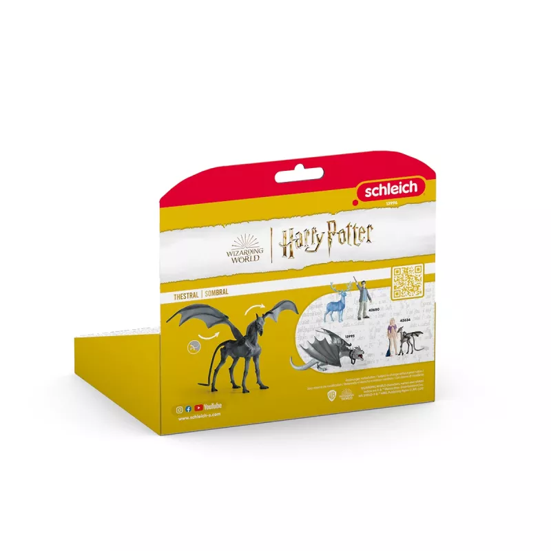 schleich Thestral, 6 anno/i, Magical Creatures, nero