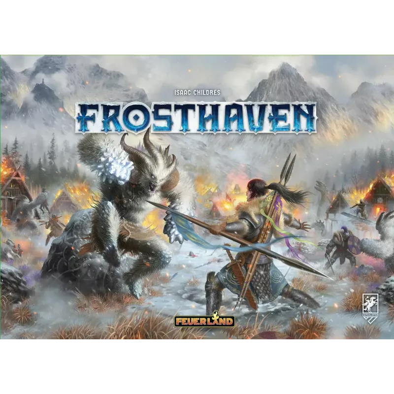 Gioco da tavolo Pegasus Spiele Frosthaven — strategia, 30 min di durata, dai 14 anni