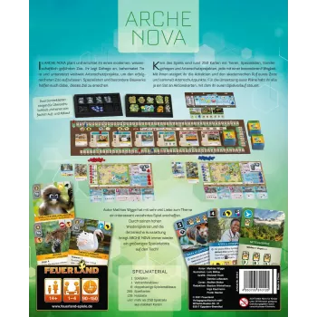 Gioco da tavolo Pegasus Spiele Arche Nova — gioco in famiglia Querdenken, dai 14 anni
