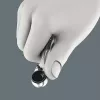 Wera 9532 05136042001 set da officina per rivettare catene, 20 pezzi, incl. cricchetto reversibile per bit 1/4", nero/verde