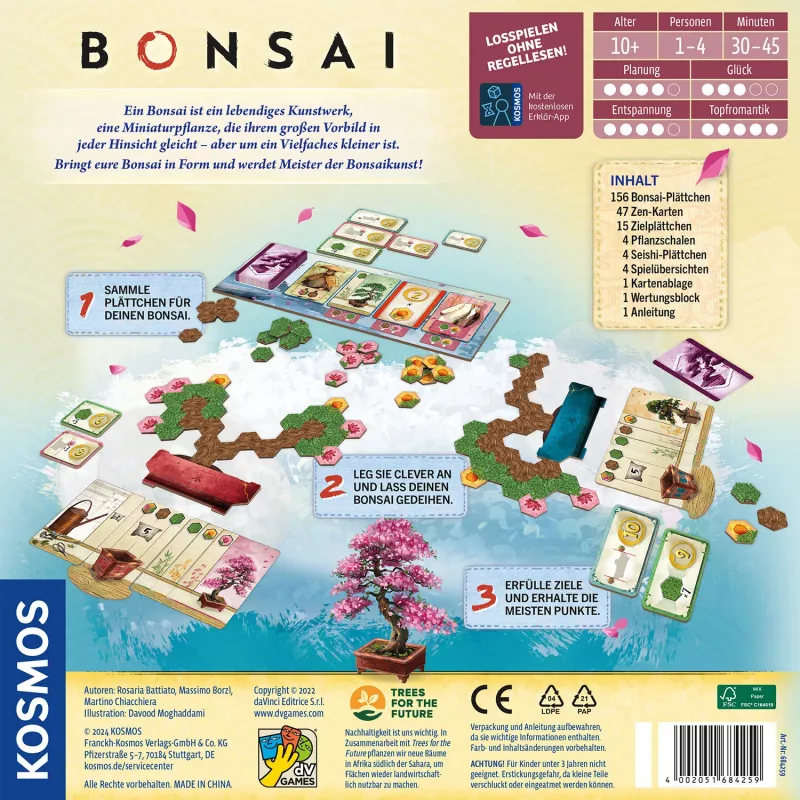 Kosmos Bonsai gioco da tavolo famiglia