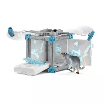 schleich BattleCave Ratto di Ghiaccio, mostri e draghi, BattleCave, 7 anni, multicolore, plastica