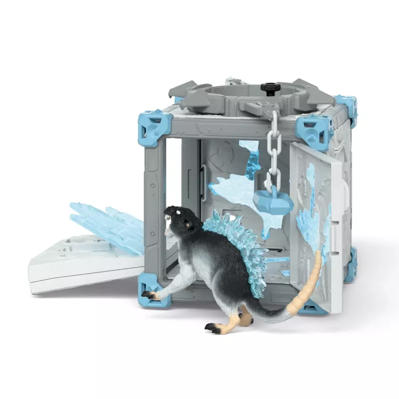 schleich BattleCave Ratto di Ghiaccio, mostri e draghi, BattleCave, 7 anni, multicolore, plastica