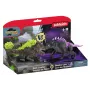 Statua Schleich Eldrador Creatures Shadow Lynx Rockbreaker modello 70827, statua da collezione
