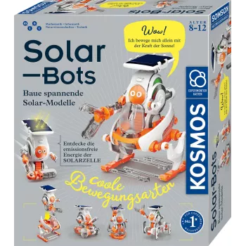 Kosmos Solar Bots, kit di esperimenti, energia rinnovabile, 8 anni