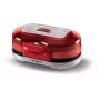 Ariete 205 Hamburger Maker Party Time, macchina per hamburger, 1200 W, doppie piastre antiaderenti, 2 scomparti, facile da pulire, rosso
