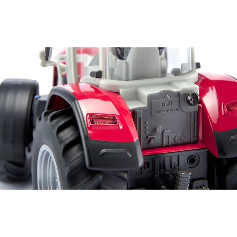 Veicolo RC Siku Massey Ferguson 9S controllo tramite app Bluetooth – trattore modello, controllato da app, ricaricabile