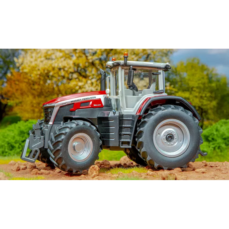 Veicolo RC Siku Massey Ferguson 9S controllo tramite app Bluetooth – trattore modello, controllato da app, ricaricabile
