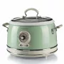 Ariete 2904 cuociriso – cuociriso elettrico con pentola in ceramica – sushi fatto in casa – multicooker – Vintage Line – 3,5 L – 650 W – verde