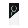 ENERMAX case per PC - Enermaxk8 ARGB vetro temperato mid-tower - bianco