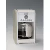 Ariete 1342 macchina per caffè americano, caraffa in vetro temperato, fino a 12 tazze, timer programmabile 24 ore, display LCD, spegnimento automatico, 2000 W, plastica, beige