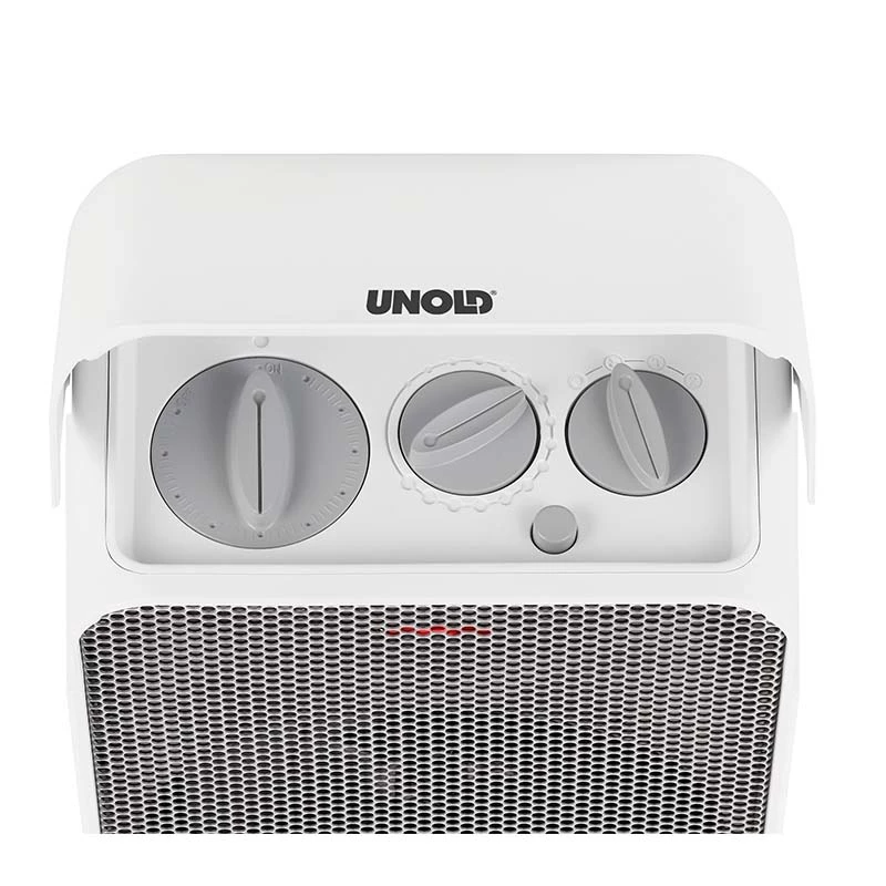 Unold 86450 termoventilatore elettrico per interni grigio, bianco 2000 W termoventilatore