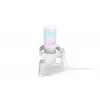 Microfono per PC ENDORFY AXIS Streaming White — USB, cardioide, 30–18 kHz, 192 kHz/24-bit, supporto da tavolo, mute, uscita cuffie