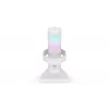 Microfono per PC ENDORFY AXIS Streaming White — USB, cardioide, 30–18 kHz, 192 kHz/24-bit, supporto da tavolo, mute, uscita cuffie