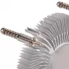 Dissipatore per processore Silverstone NT09-115X 9,2 cm alluminio