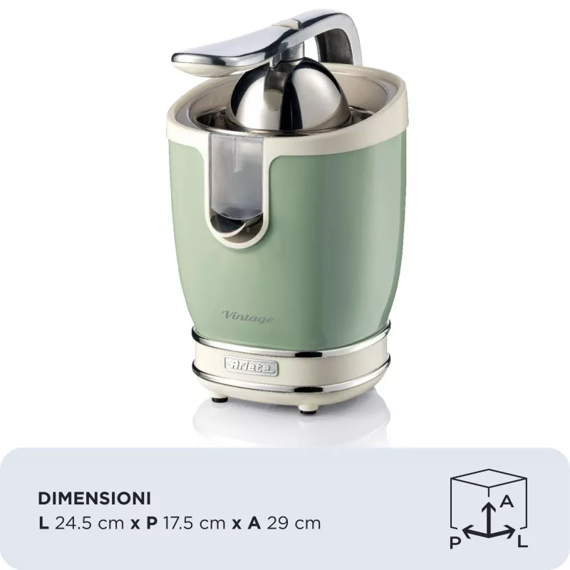 Spremiagrumi elettrico Ariete 0413/04 0,6L 85W verde