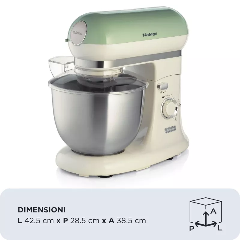 Robot da cucina Ariete 1588 2400 W 5,5 L verde bianco