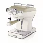 Ariete 1389 Vintage macchina per espresso - macchina per espresso per caffè macinato o cialde ESE, color beige pastello