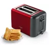 Bosch TAT3P424DE tostapane 2 fette 970 W nero, rosso