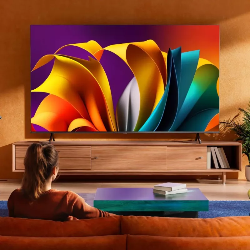 Hisense E6NT 165,1 cm (65 inch) 4K Ultra HD Smart TV Wi-Fi nero 300 cd/m²