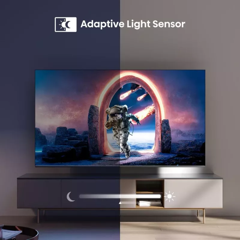 Hisense E6NT 165,1 cm (65 inch) 4K Ultra HD Smart TV Wi-Fi nero 300 cd/m²