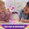 Hatchimals Alive Mystery Hatch Pufficorn Spinmaster batteria AA rosa bianco
