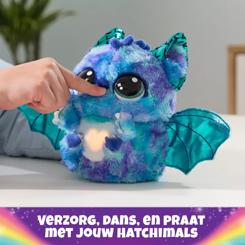 Hatchimals Alive Mystery Hatch Draggle Spinmaster rosa bianco AA
