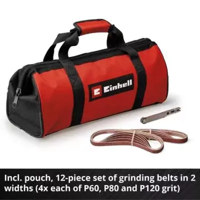 Einhell TE-BF 18 Li Solo lima elettrica a nastro a batteria, 18 V (senza batteria)