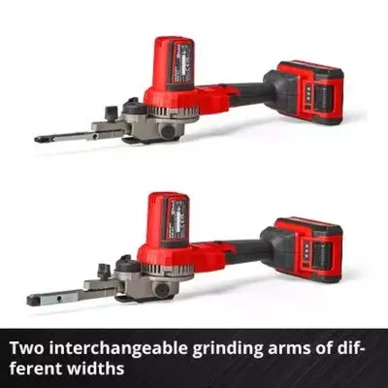 Einhell TE-BF 18 Li Solo lima elettrica a nastro a batteria, 18 V (senza batteria)