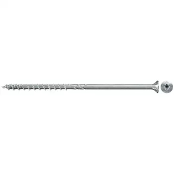 Vite per costruzioni in legno FISCHER PowerFast II 8,0 x 220 mm testa svasata TX galvanizzata