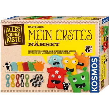 Kosmos 60439, set da cucito per bambini, 6 anno/i, multicolore
