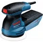 Bosch GEX 125-1 AE Professional levigatrice roto-orbitale, 250 W, 125 mm, 12000 giri/min, orbita di 2,5 mm, con valigetta, blu/nero