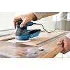 Bosch GEX 125-1 AE Professional levigatrice roto-orbitale, 250 W, 125 mm, 12000 giri/min, orbita di 2,5 mm, con valigetta, blu/nero
