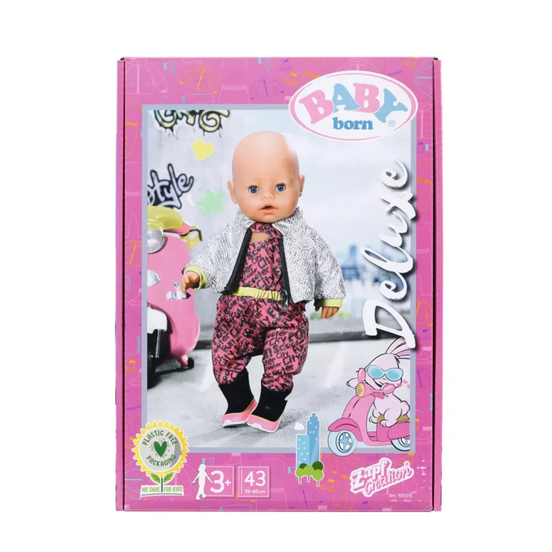 BABY born City Deluxe Scooter Combo passeggino per bambole