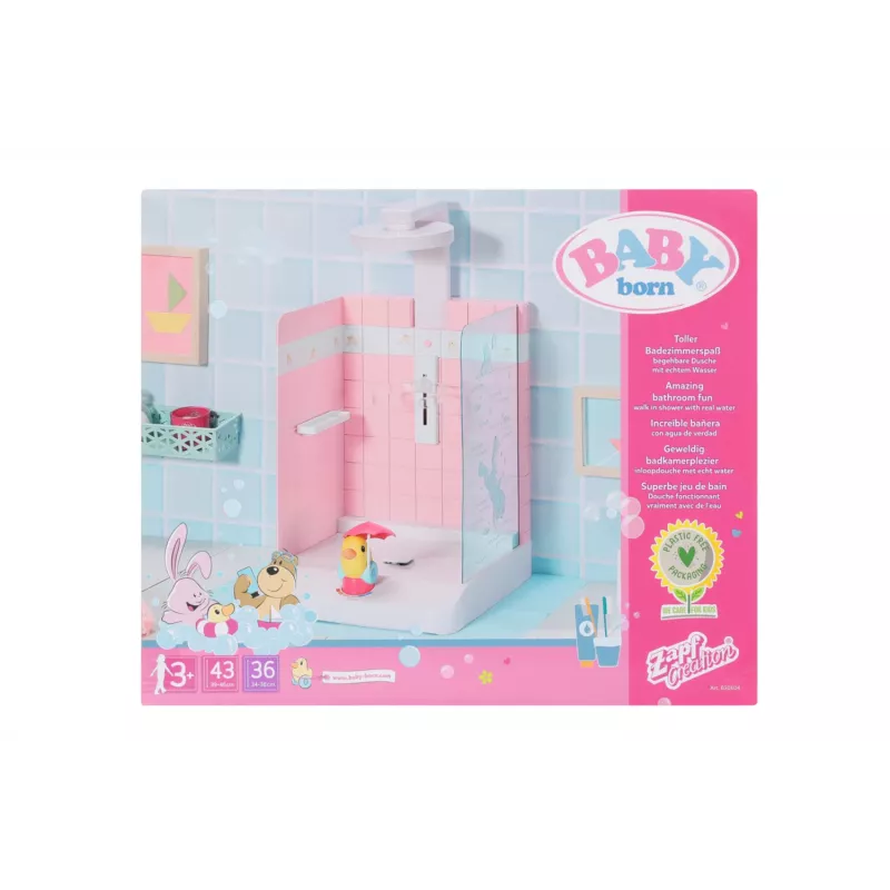 Vasca per bambole BABY born Bath Walk in Shower età consigliata 3 anni