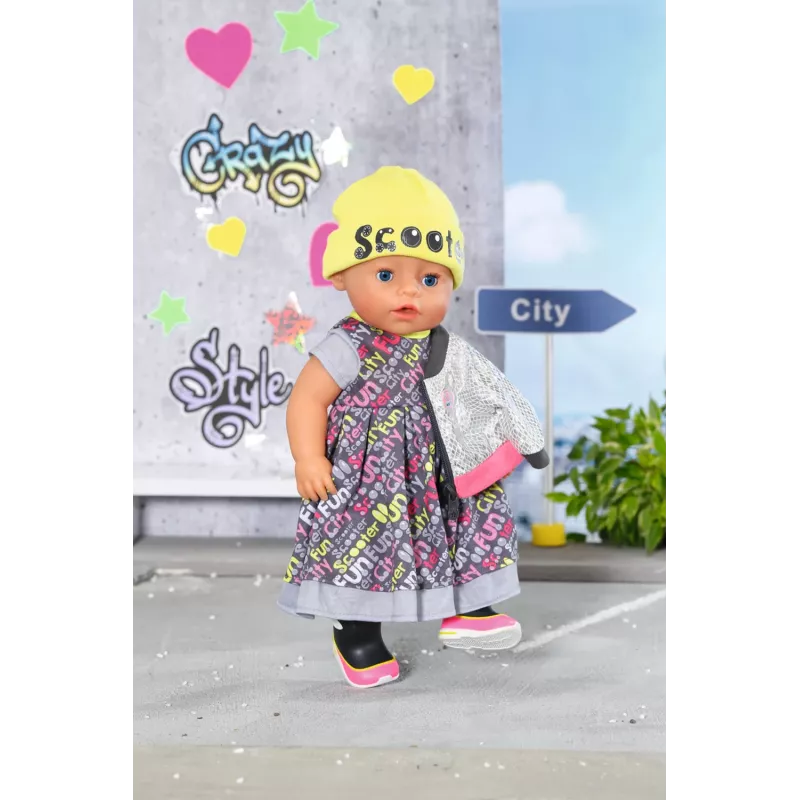 Set di vestiti per bambole BABY born City Deluxe Style da 3 anni 180 g